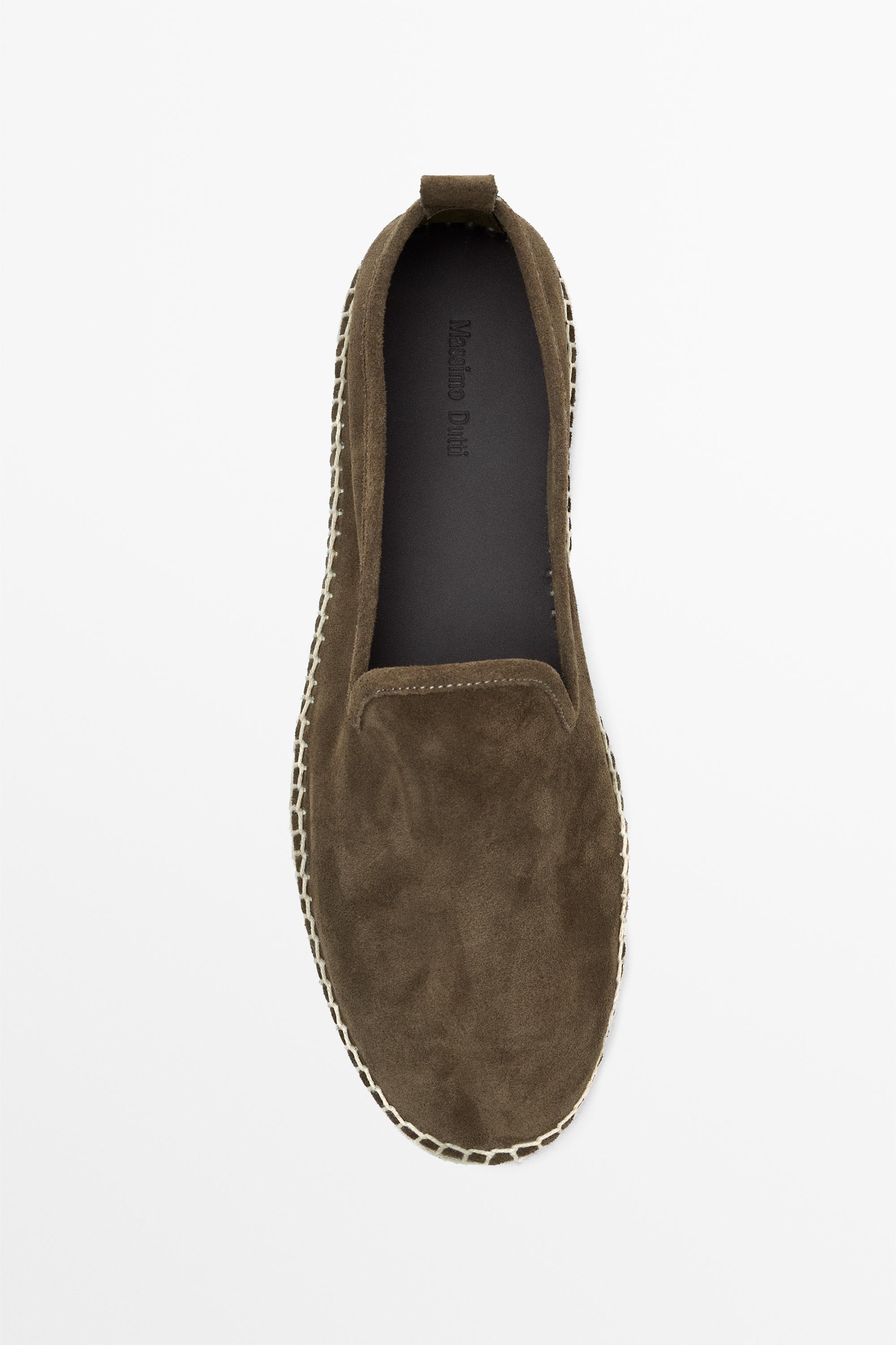 Espadrille en cuir